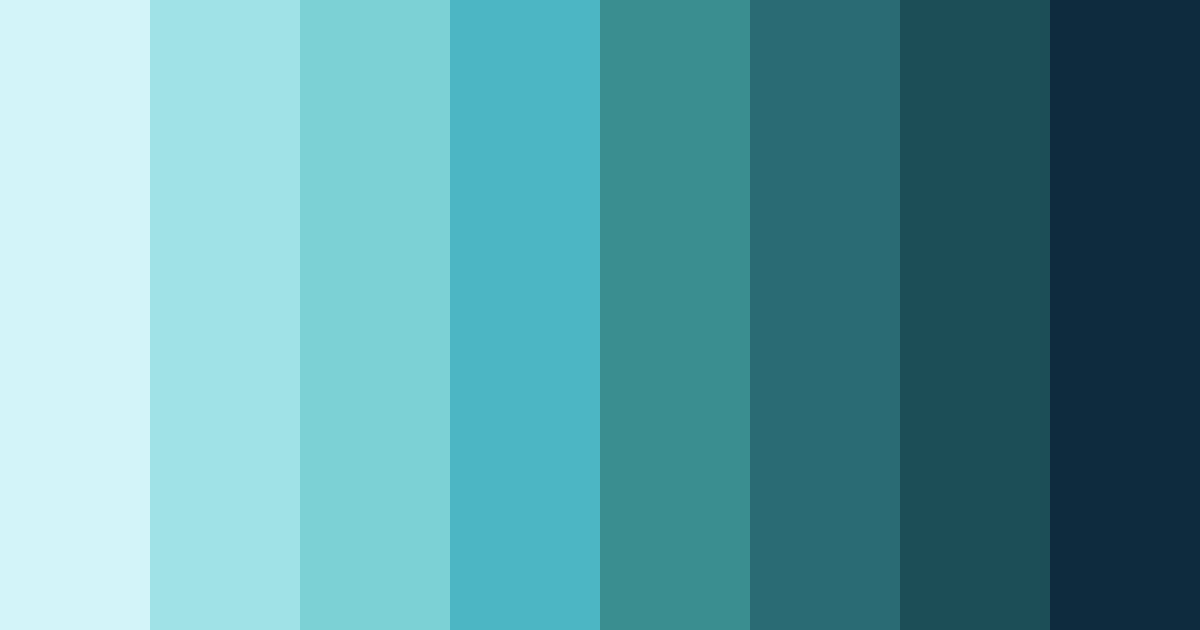 Download oceanic puffer color palette PNG image (landscape)