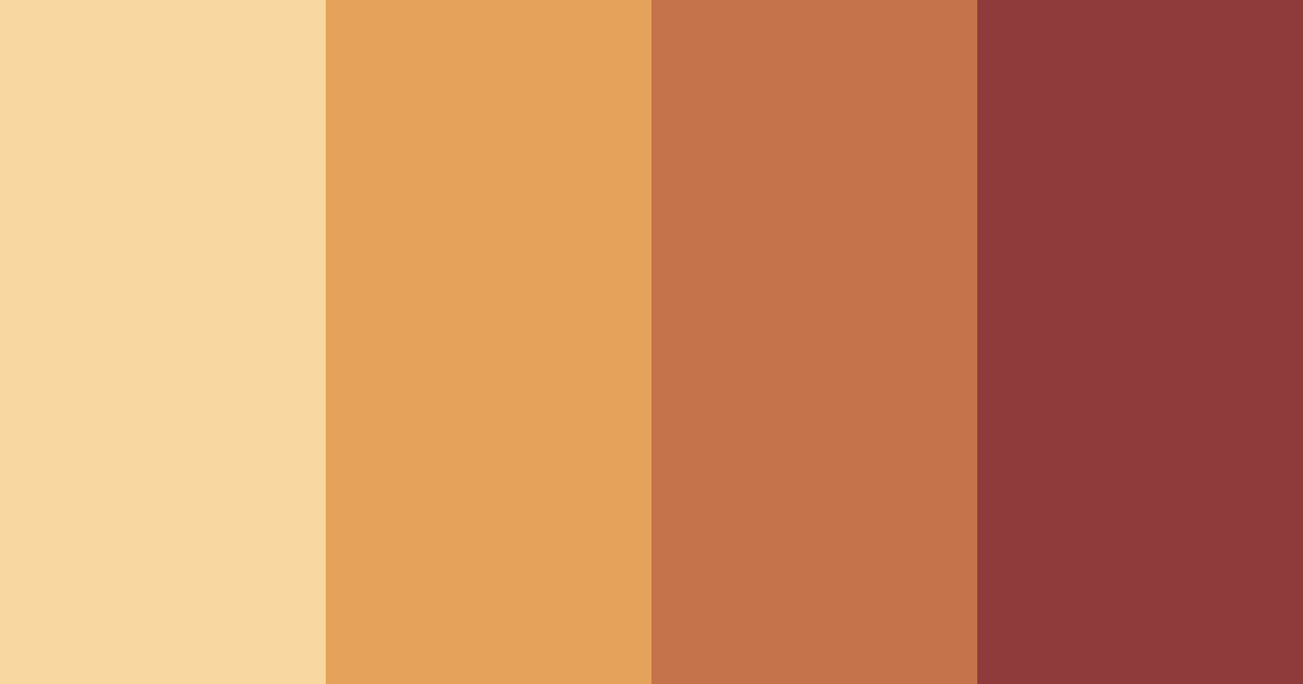 Download meat brown color palette PNG image (landscape)