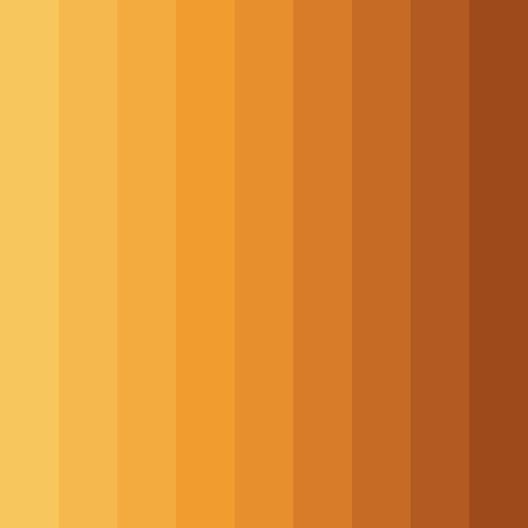 Download golden ember glow color palette PNG image (square)