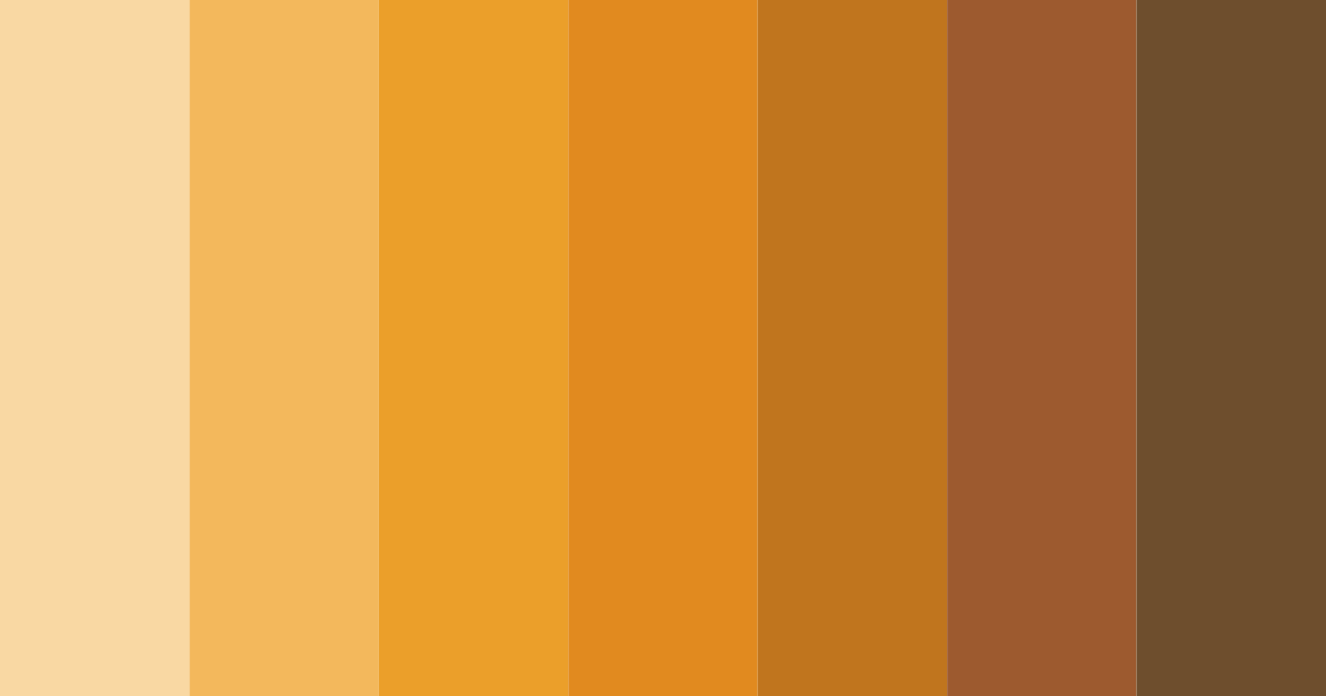 Download golden sunset color palette PNG image (landscape)