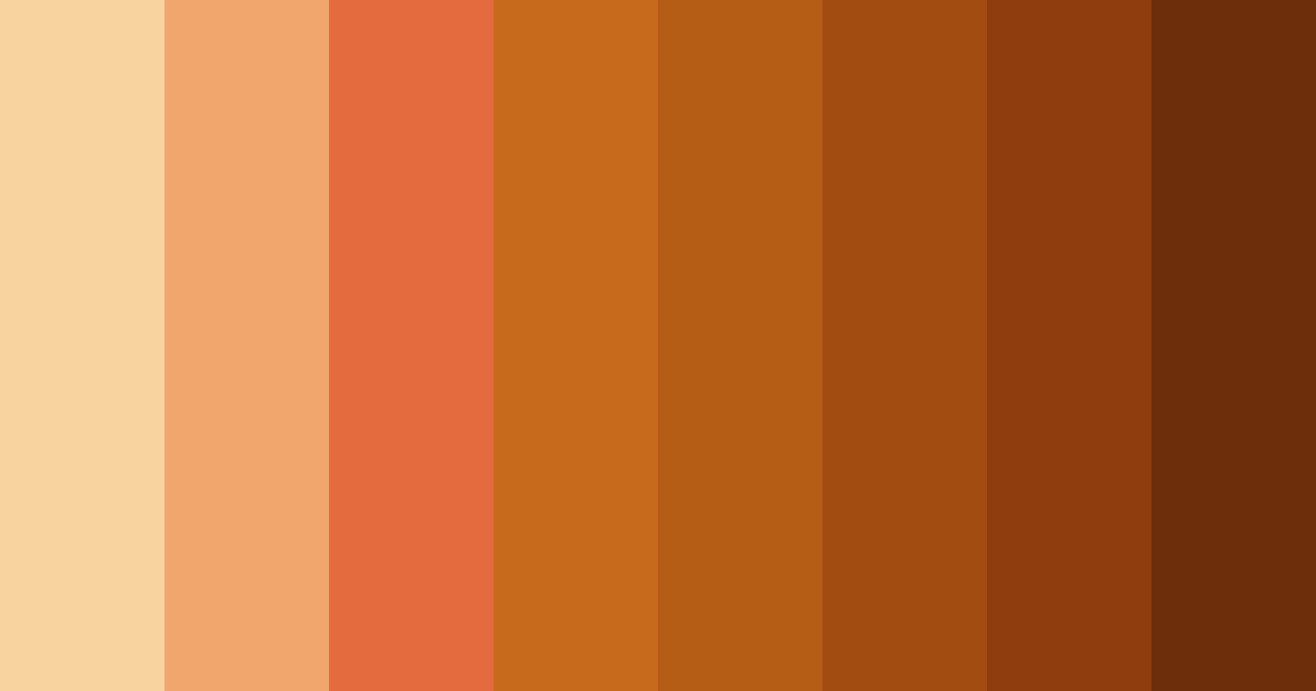 Download sunset embertones color palette PNG image (landscape)