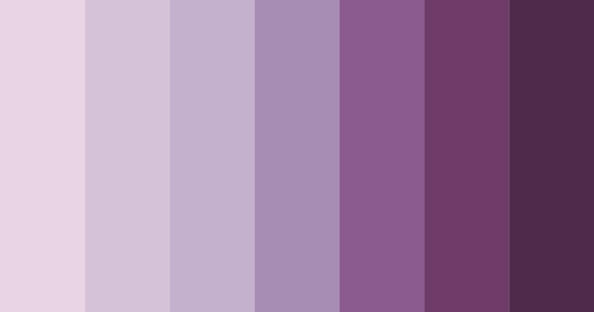 Download purple gray elegance color palette PNG image (landscape)