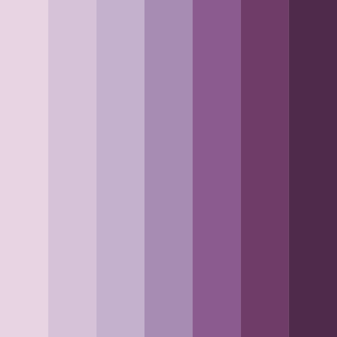 Download purple gray elegance color palette PNG image (square)