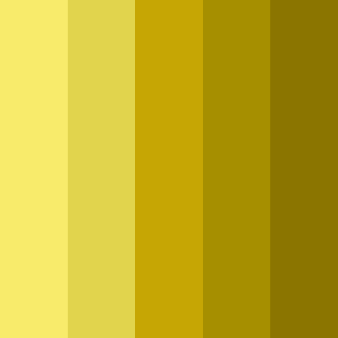 Download golden harvest color palette PNG image (square)