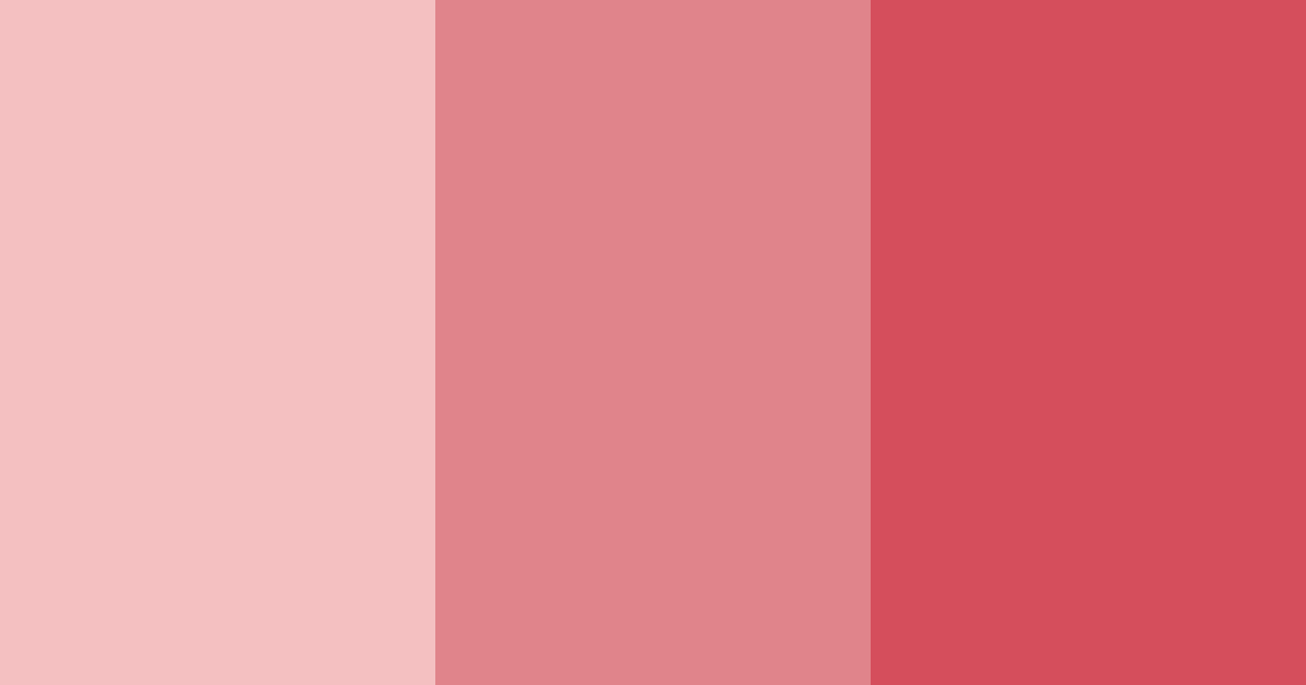 Download rose red color palette PNG image (landscape)