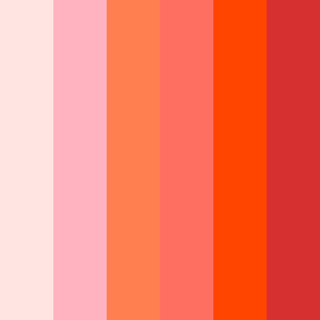 Download sweet confectionery dream color palette PNG image (square)
