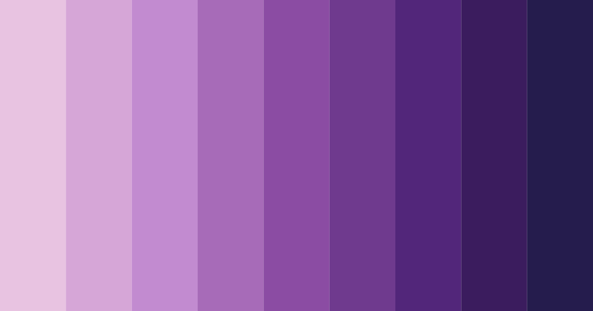 Download purple grape color palette PNG image (landscape)