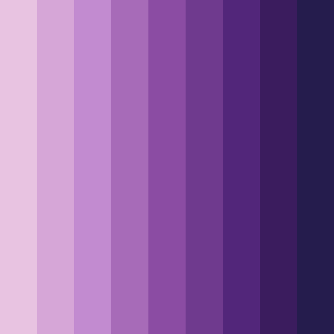 Download purple grape color palette PNG image (square)
