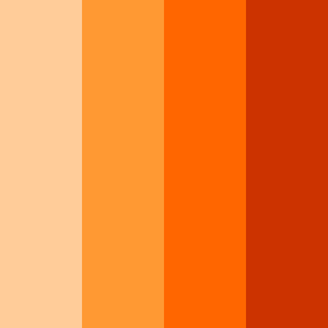 Download vital orange color palette PNG image (square)