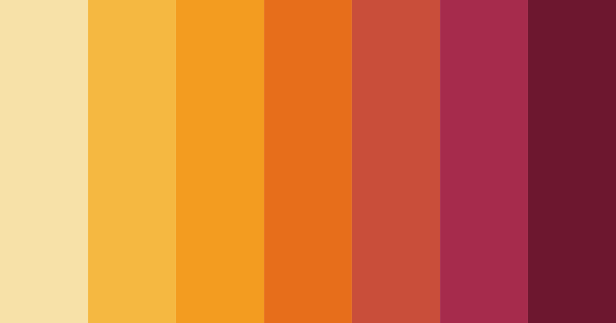 Download warm red color palette PNG image (landscape)