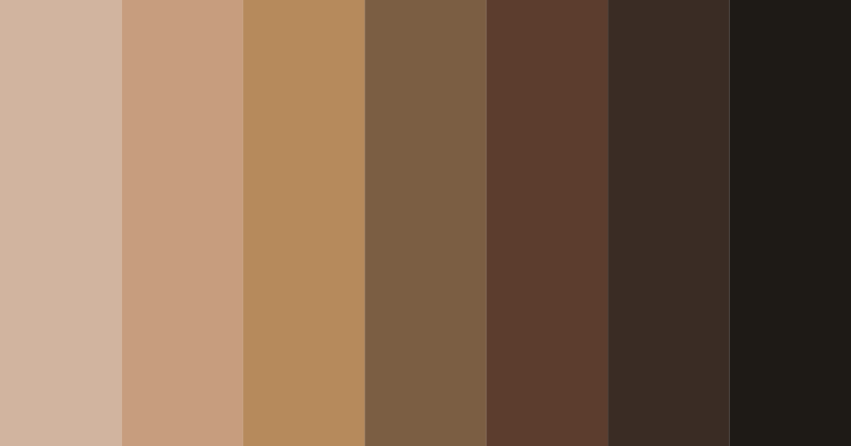 Download brewed elegance color palette PNG image (landscape)