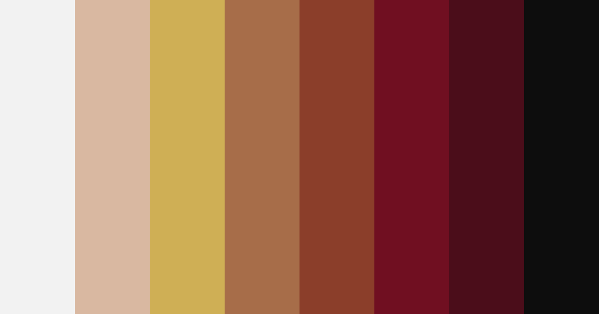 Download dark crimson color palette PNG image (landscape)