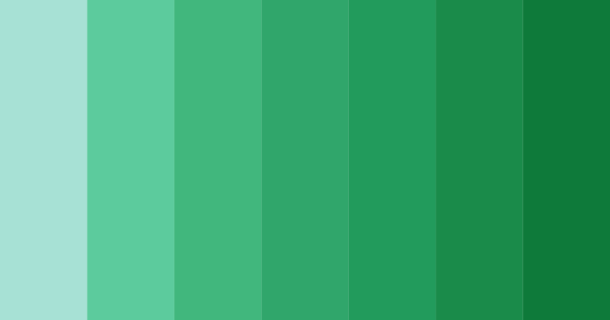 Download tropical oasis color palette PNG image (landscape)