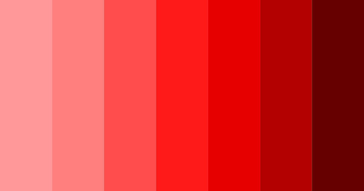 Download bright red color palette PNG image (landscape)