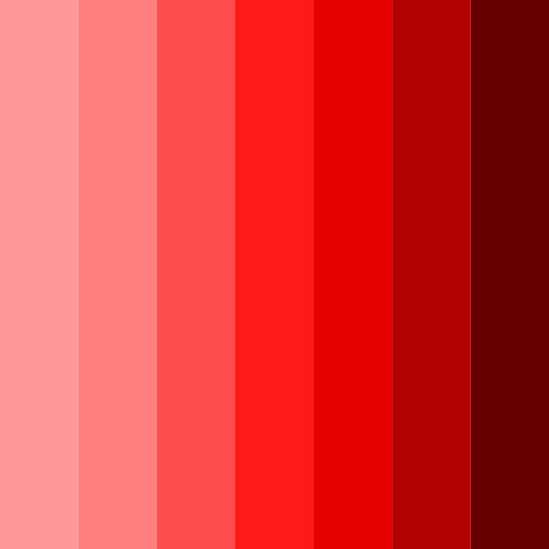 Download bright red color palette PNG image (square)