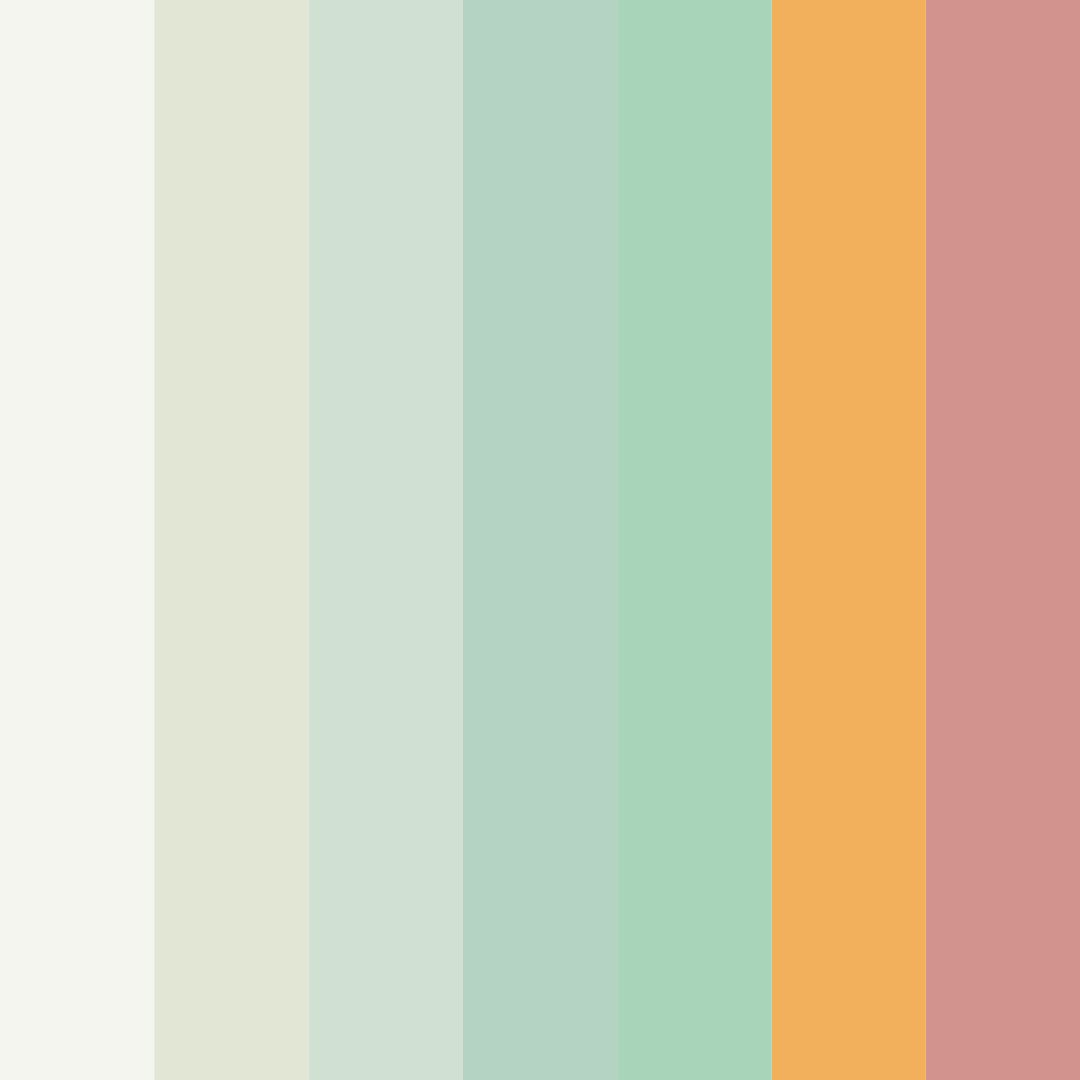 Download gentle harmony color palette PNG image (square)