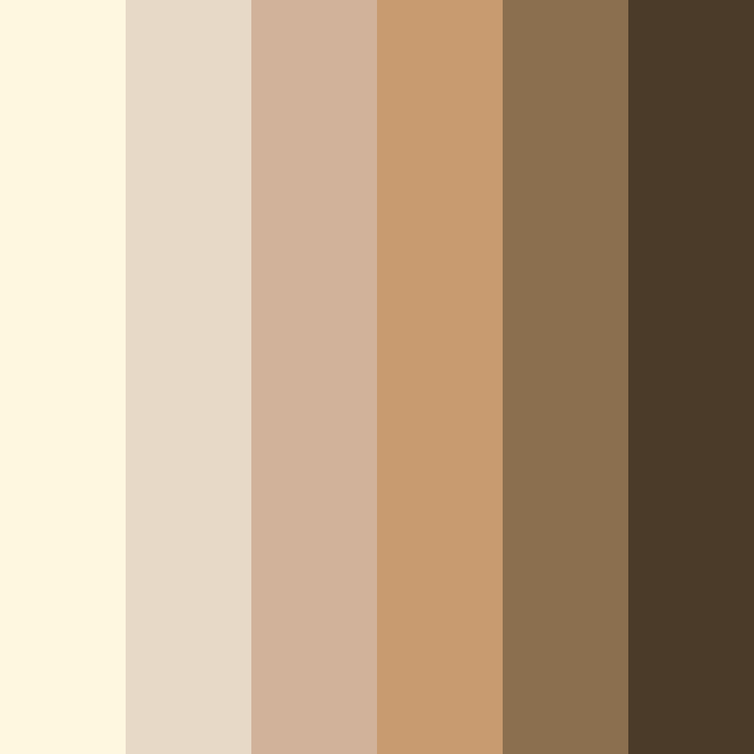 Download oatmeal dreamscape color palette PNG image (square)