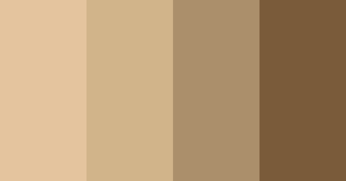 Download sandy whisper color palette PNG image (landscape)