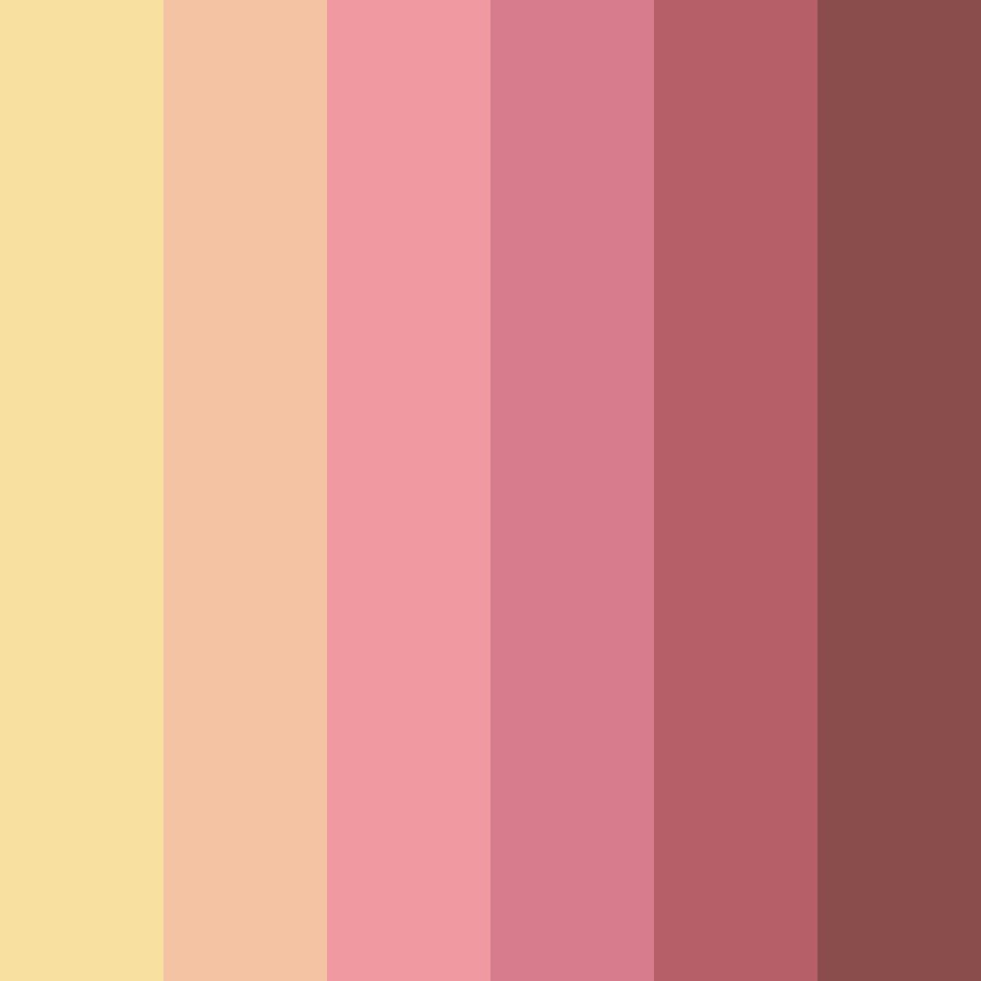 Download blossom dust color palette PNG image (square)