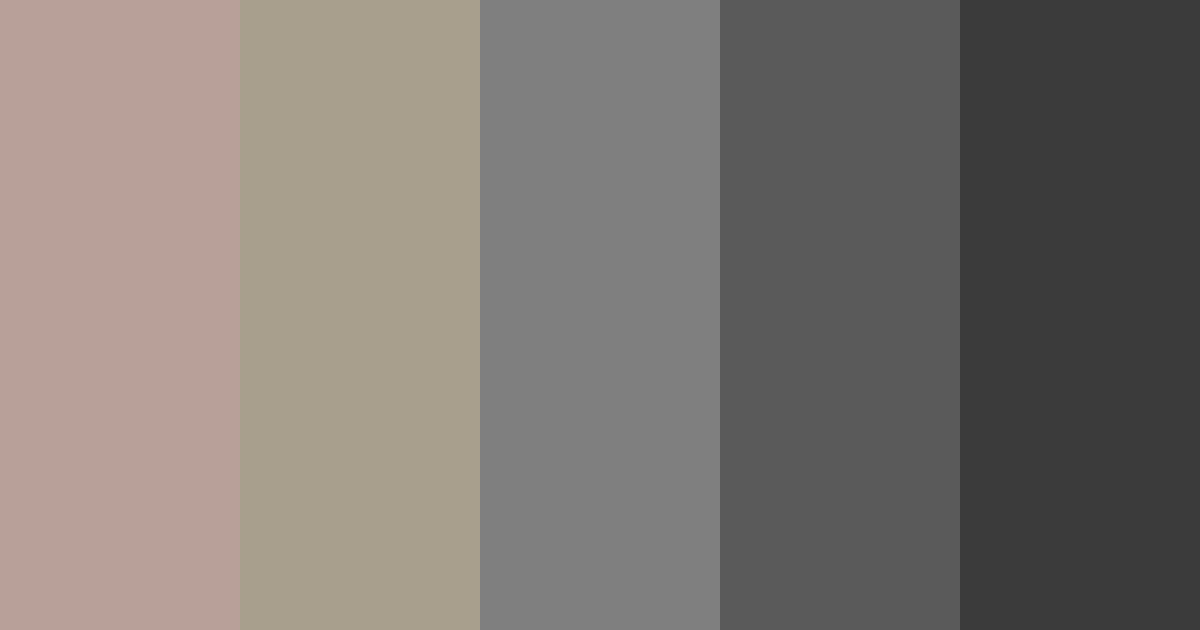 Download shades of brown color palette PNG image (landscape)