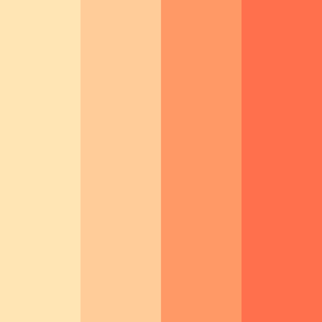Download sunset whisper color palette PNG image (square)