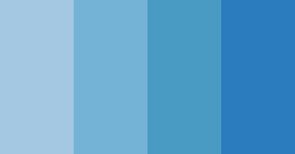 Download azure zephyr color palette PNG image (landscape)