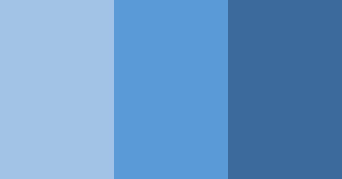Download blue luxury color palette PNG image (landscape)