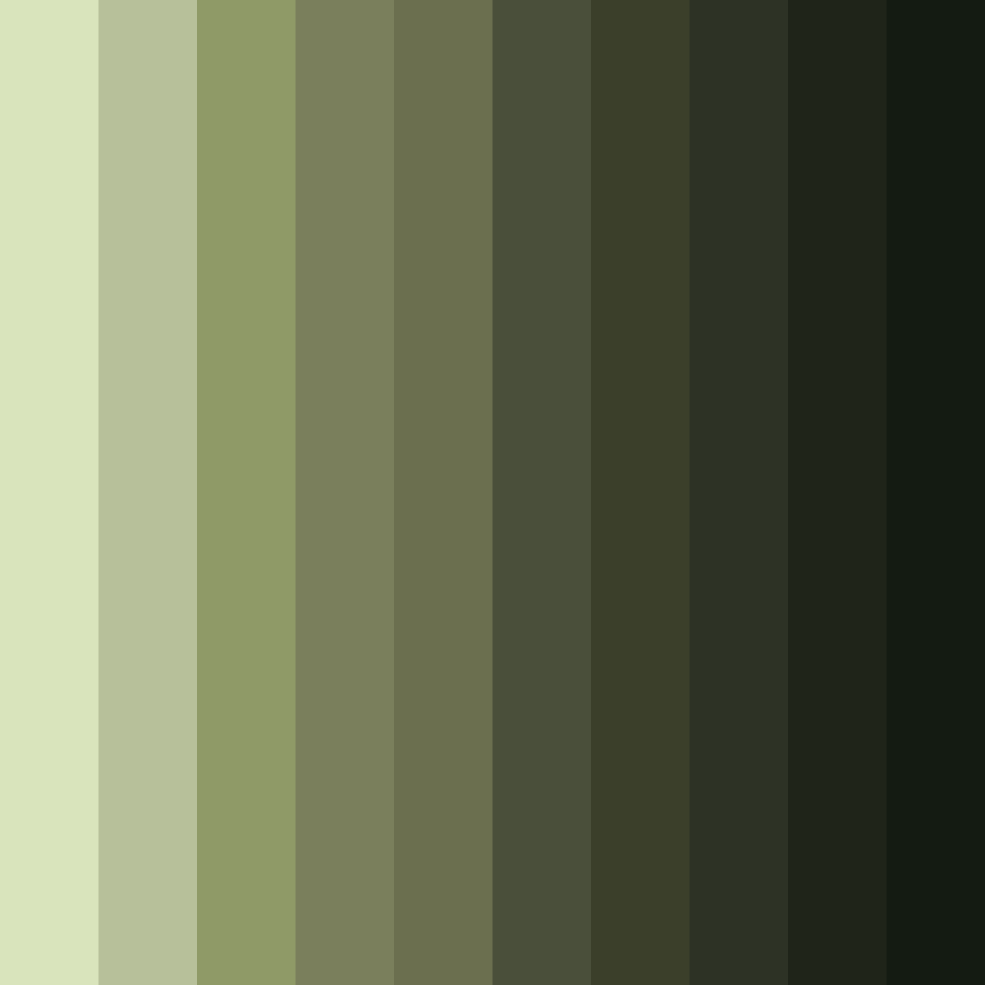 Download earthy brown green color palette PNG image (square)