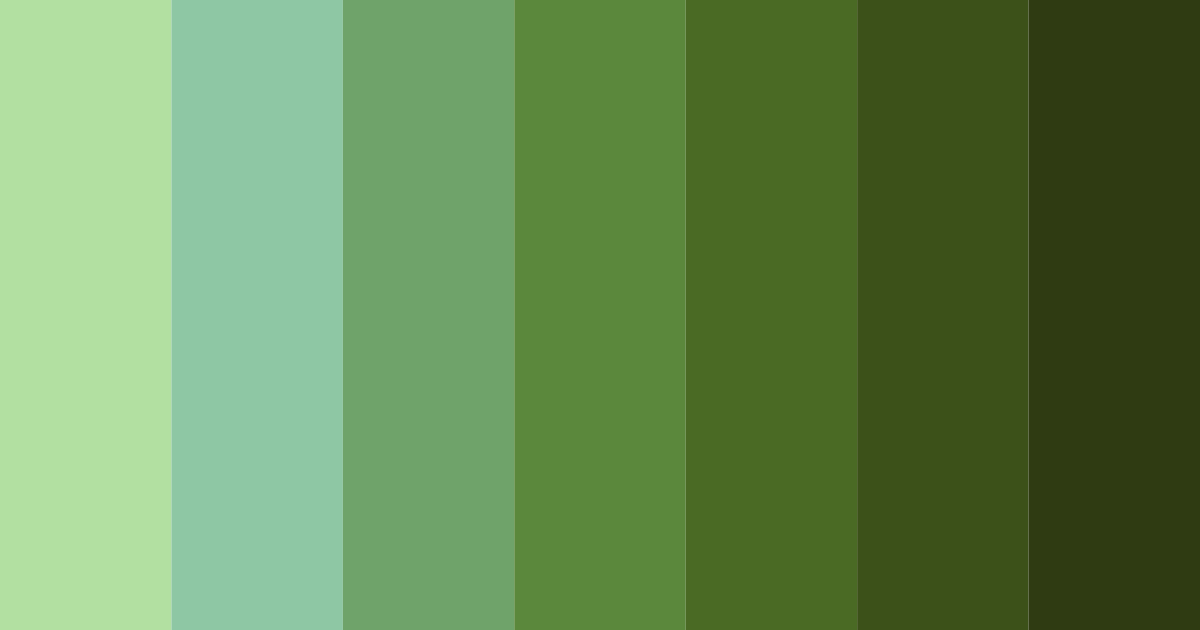 Download forest whisper color palette PNG image (landscape)
