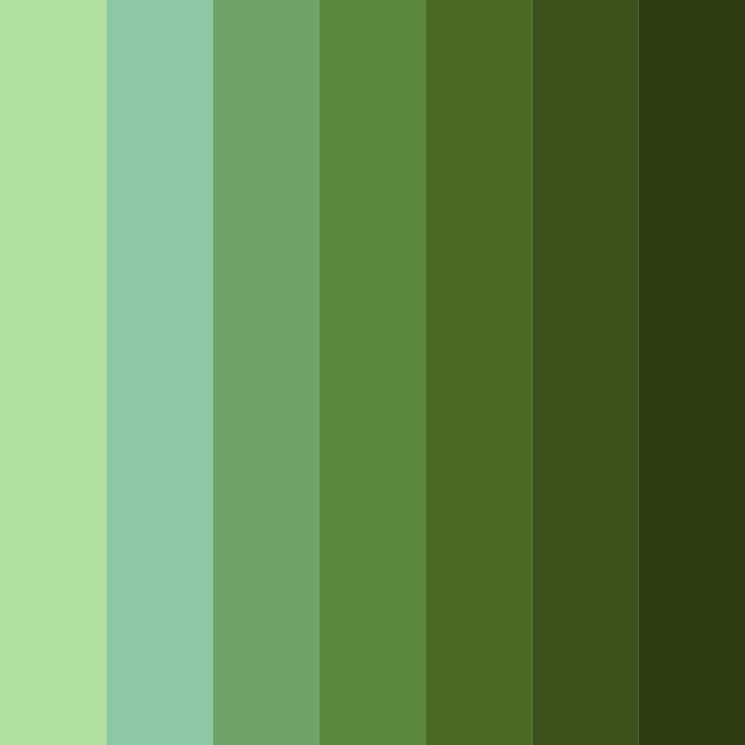 Download forest whisper color palette PNG image (square)