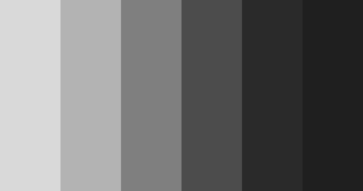 Download shades of shadow color palette PNG image (landscape)
