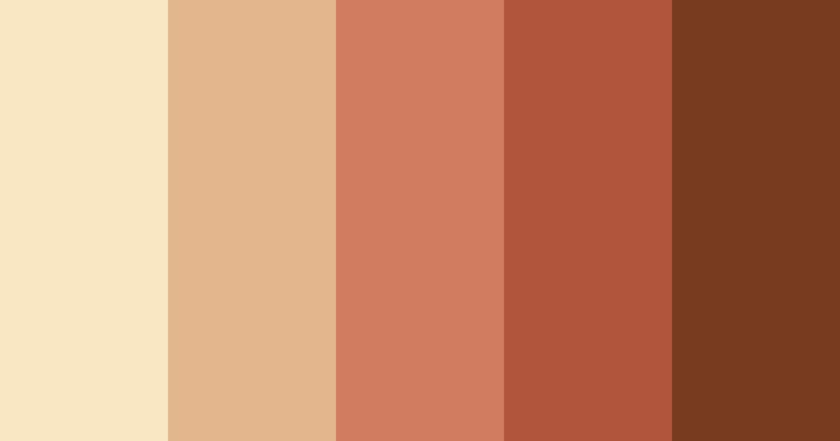 Download desert echoes color palette PNG image (landscape)