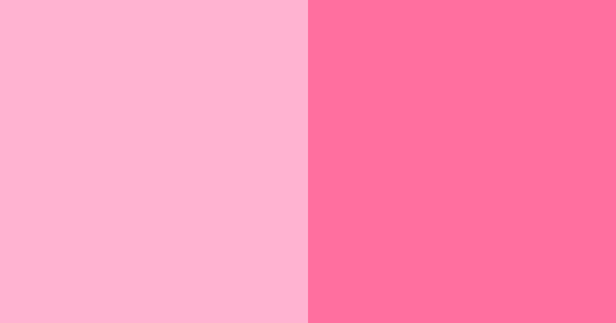 Download pretty pink color palette PNG image (landscape)
