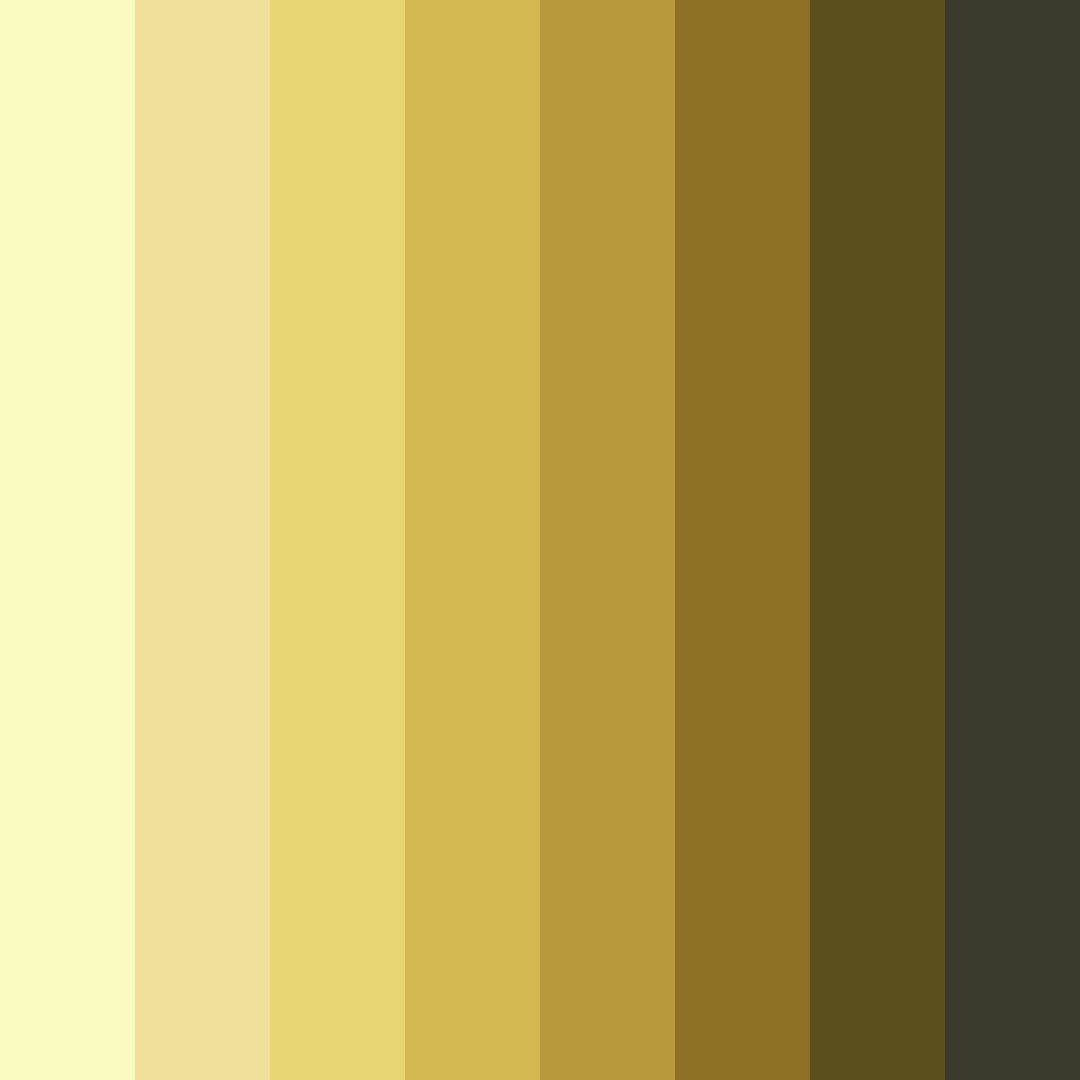 Download sunlit amber fields color palette PNG image (square)