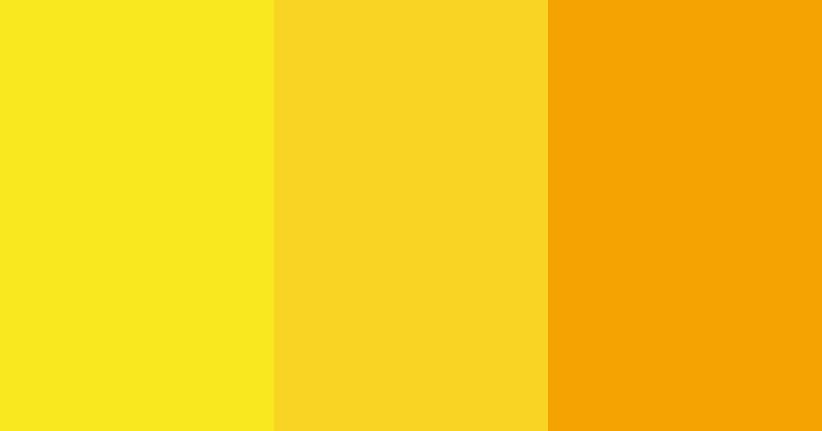 Download sunshine symphony color palette PNG image (landscape)