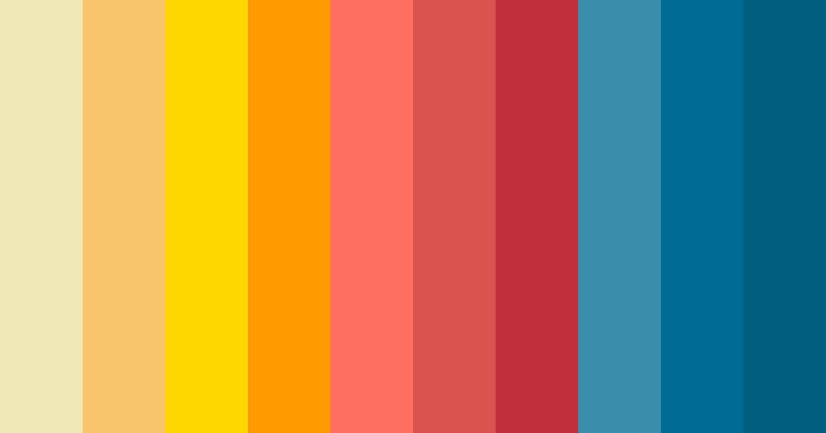 Download royal sunset harmony color palette PNG image (landscape)