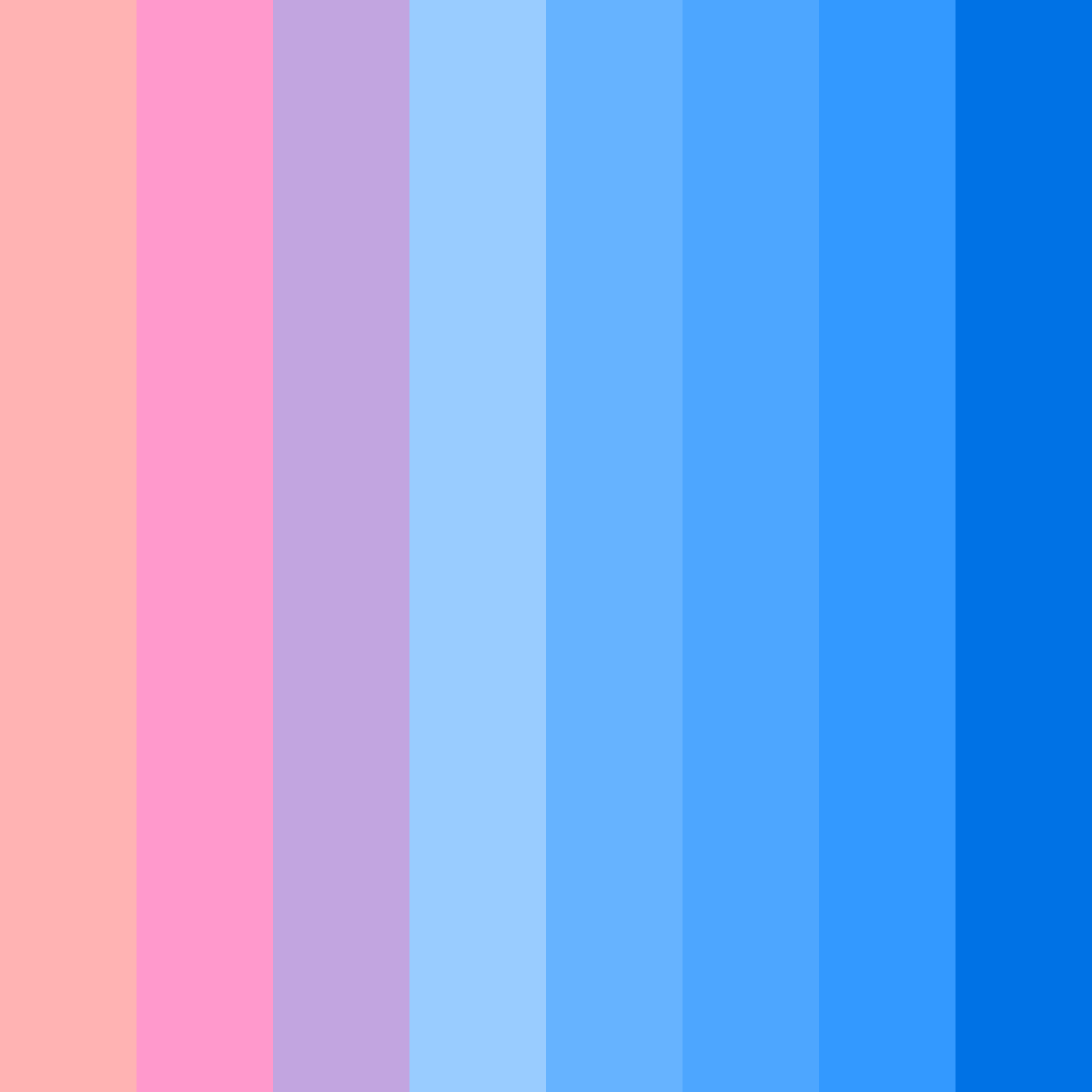 Download vibrant prism color palette PNG image (square)