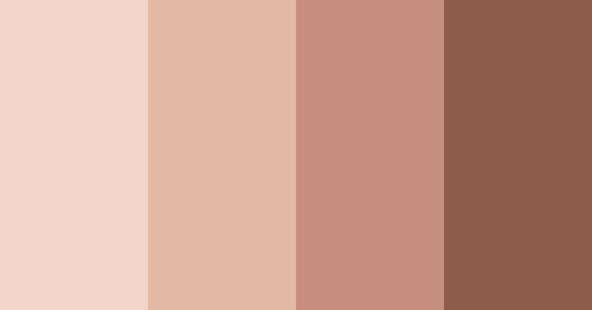 Download brown chocolate milk color palette PNG image (landscape)