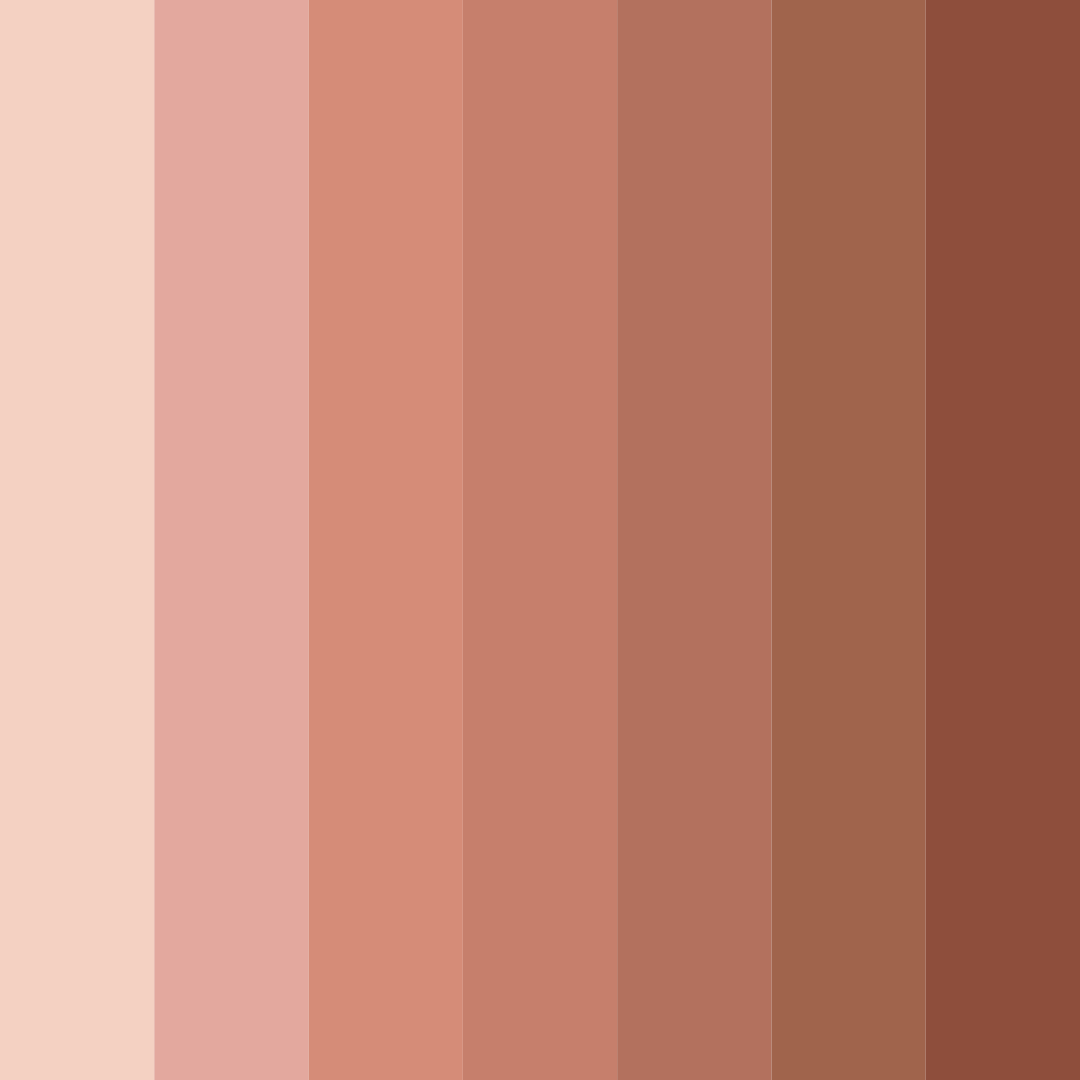Download warm ember glow color palette PNG image (square)