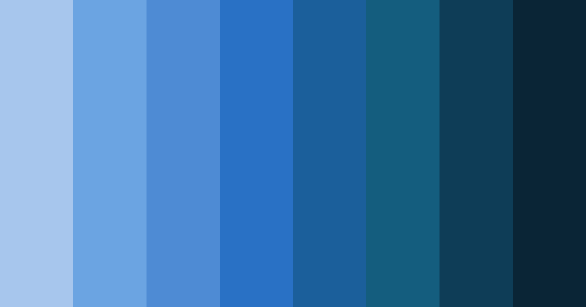 Download oceanic harmony color palette PNG image (landscape)