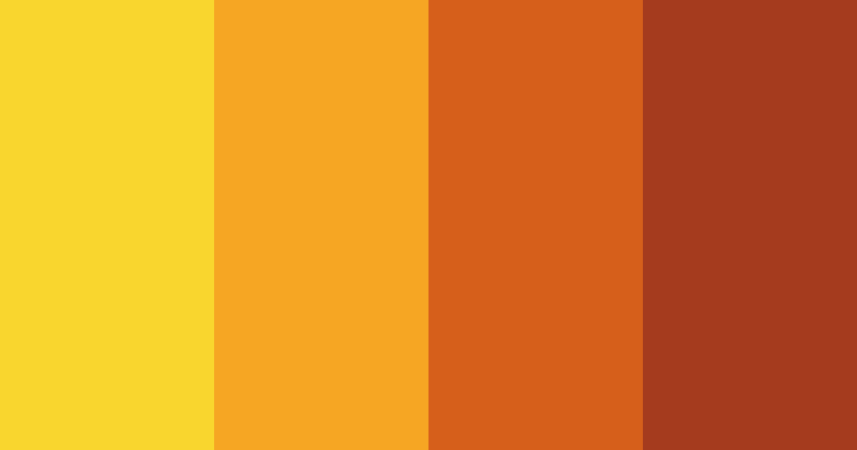 Download autumn ember glow color palette PNG image (landscape)