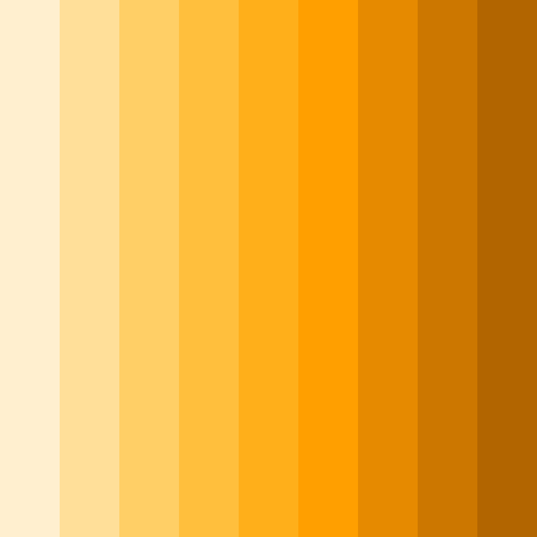 Download sunny yellow color palette PNG image (square)