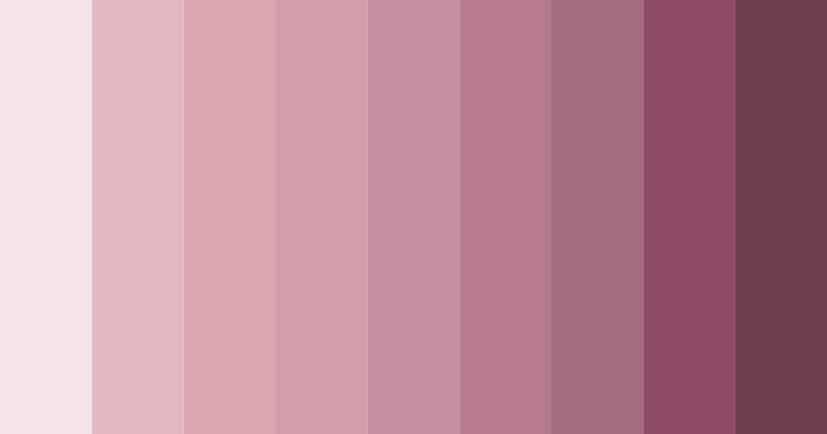 Download blush blossom symphony color palette PNG image (landscape)