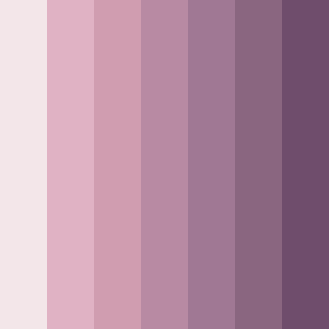 Download whispers of blush color palette PNG image (square)