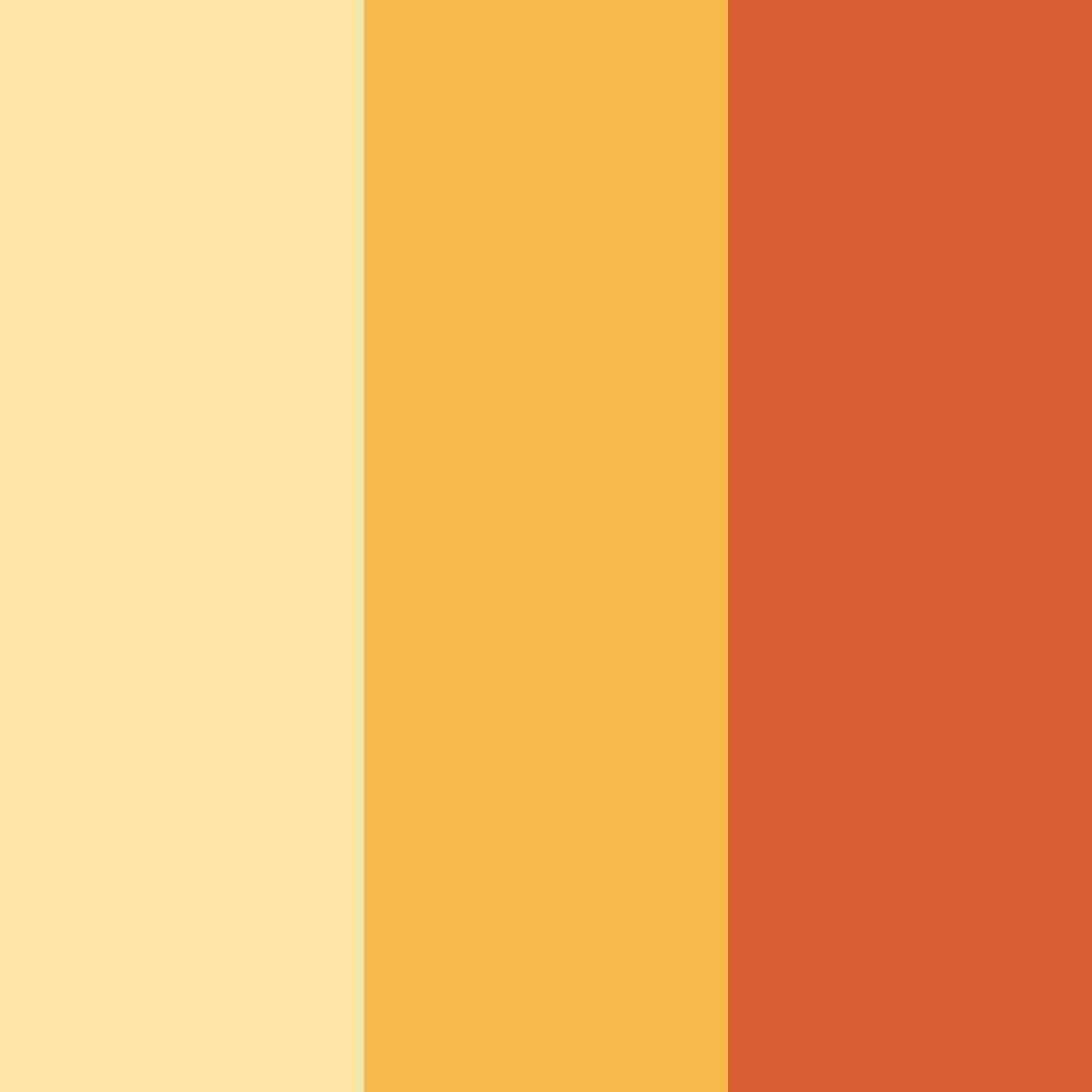 Download autumn harvest color palette PNG image (square)