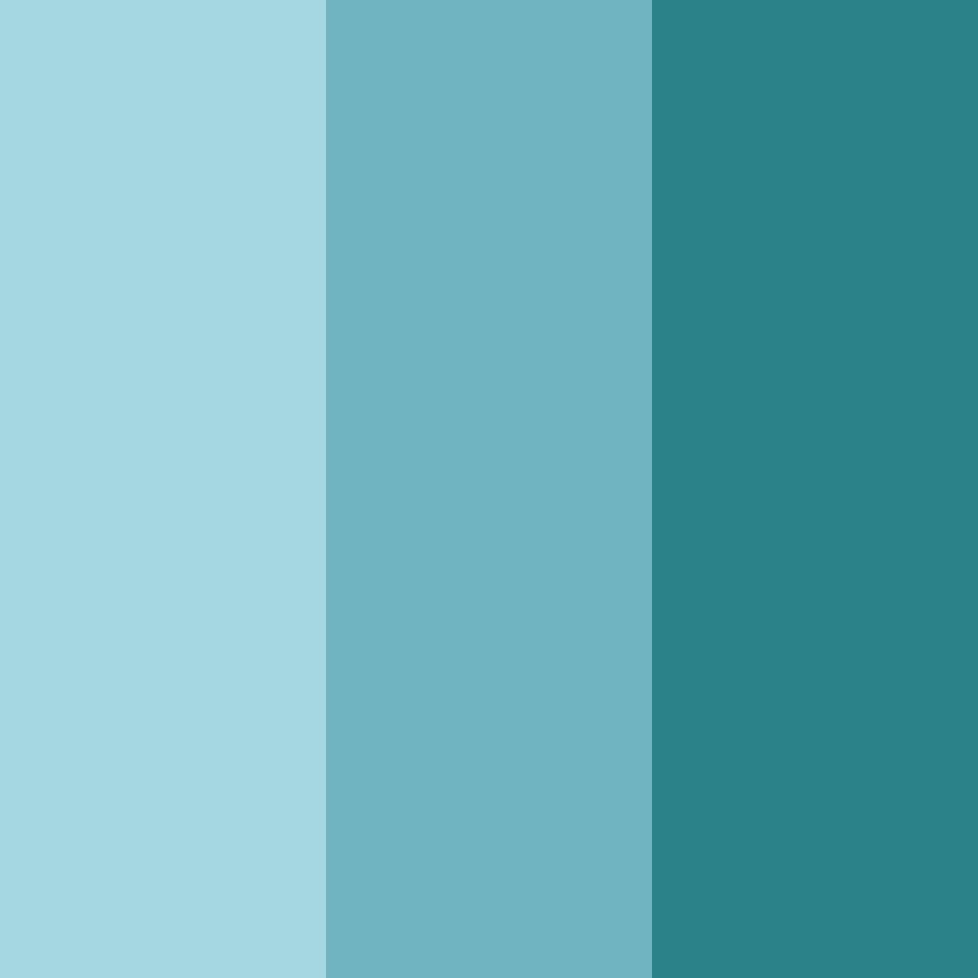 Download aqua sky color palette PNG image (square)