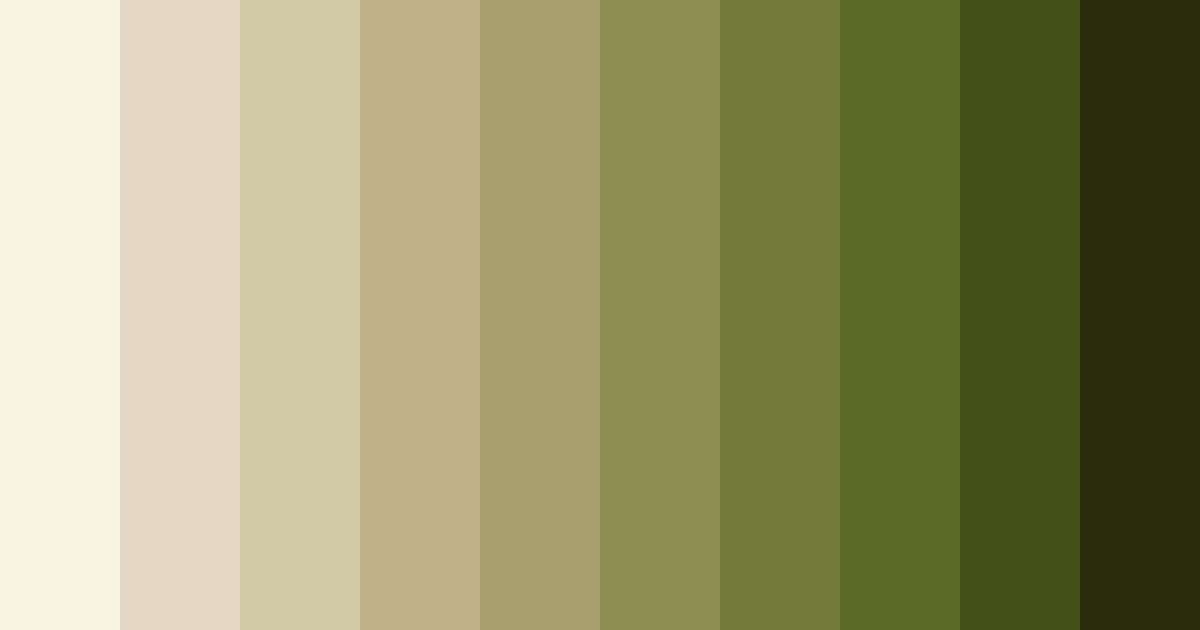 Download creamy shadows color palette PNG image (landscape)