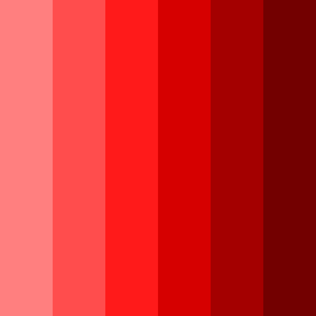 Download crimson symphony color palette PNG image (square)