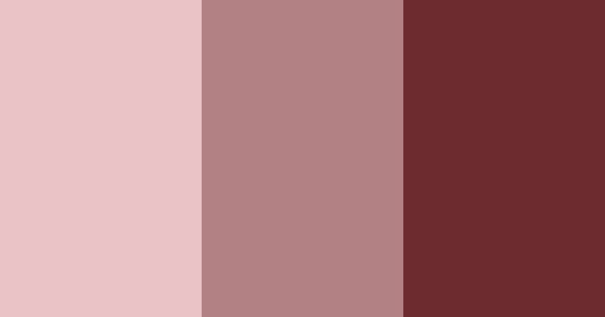 Download deep red wine color palette PNG image (landscape)