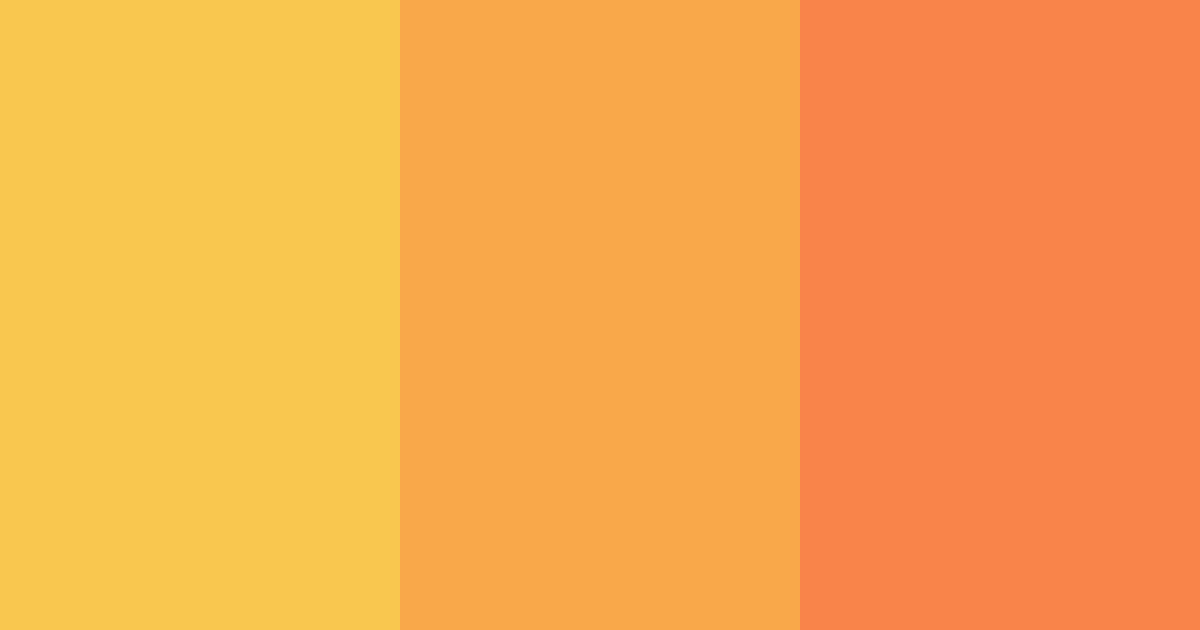 Download golden sunset harmony color palette PNG image (landscape)